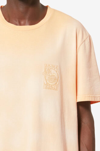 T-shirt à manches courtes en coton délavé Honoré