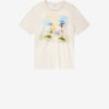 T-shirt à manches courtes en coton imprimé Honoré