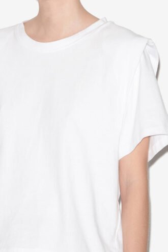 T-shirt à manches courtes Zelitos en coton uni