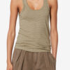 T-shirt rayé en coton et lin Thea T-shirt rayé en coton et lin Thea