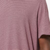 T-shirt rayé à manches courtes en coton et lin T-shirt rayé à manches courtes en coton et lin