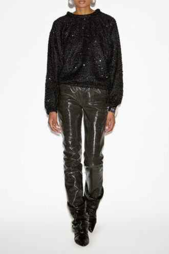 Top ample à paillettes Dabia