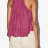 Top en coton froncé Carlee Top en coton froncé Carlee