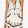 Top en gaze brodé Kourtney Top en gaze brodé Kourtney