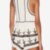 Top en gaze brodé Kourtney Top en gaze brodé Kourtney