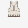 Top en gaze brodé Kourtney Top en gaze brodé Kourtney