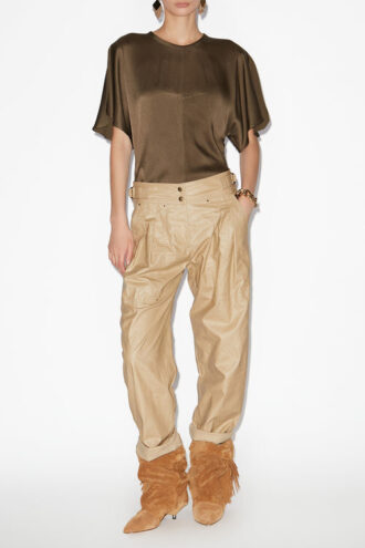 Top en satin Karlita Top en satin Karlita