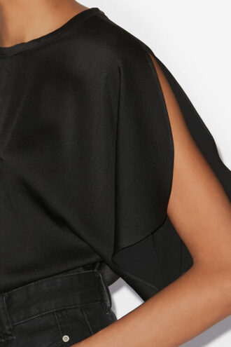 Top en satin Karlita Top en satin Karlita
