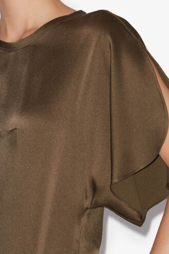 Top en satin Karlita Top en satin Karlita