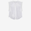 Top en voile de coton Gresia