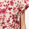 Top Tullya en soie imprimé roses Top Tullya en soie imprimé roses