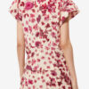 Top Tullya en soie imprimé roses Top Tullya en soie imprimé roses