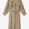 Trench-coat en coton rayé Chilma Trench-coat en coton rayé Chilma