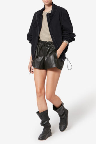Veste courte en chambray Plume Veste courte en chambray Plume