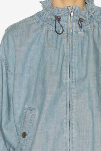 Veste courte en chambray Plume Veste courte en chambray Plume