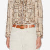 Veste courte en coton imprimé Cristy Veste courte en coton imprimé Cristy