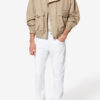 Veste courte en coton rayé Veste courte en coton rayé