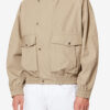 Veste courte en coton rayé Veste courte en coton rayé