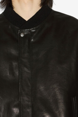 Veste courte en cuir Blaike