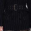 Veste courte en laine vierge avec ceinture Fyma Veste courte en laine vierge avec ceinture Fyma