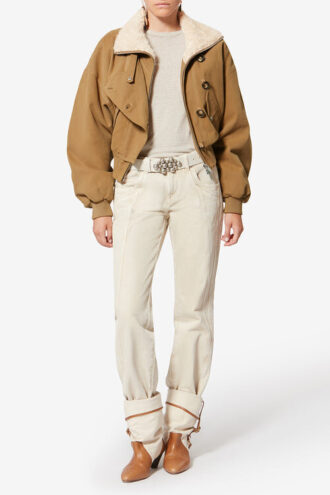 Veste courte en sergé Oana Style Manteau