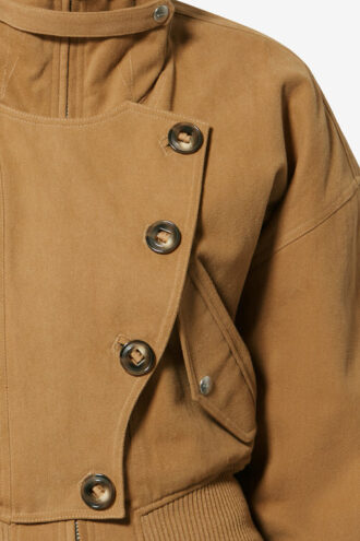 Veste courte en sergé Oana Style Manteau