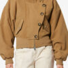 Veste courte en sergé Oana Style Manteau Veste courte en sergé Oana Style Manteau