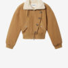 Veste courte en sergé Oana Style Manteau Veste courte en sergé Oana Style Manteau