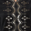 Veste courte en velours brodé Hady