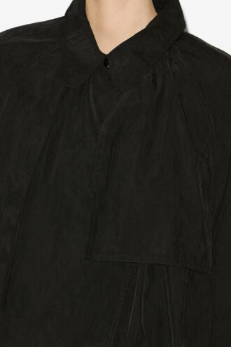 Veste courte Gwenola en tissu technique satiné