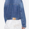Veste courte style workwear Julie en denim uni Veste courte style workwear Julie en denim uni