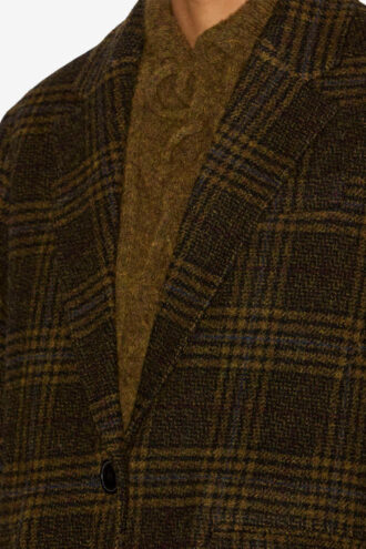 Veste de costume à carreaux Gesina