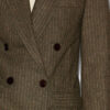 Veste de costume en laine rayée Jevima