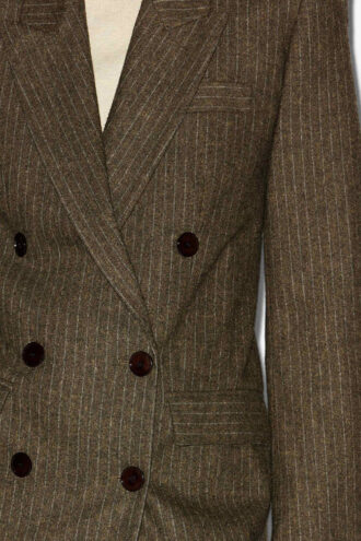 Veste de costume en laine rayée Jevima Veste de costume en laine rayée Jevima
