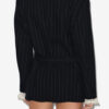 Veste de costume à rayures tennis avec ceinture Maia Veste de costume à rayures tennis avec ceinture Maia