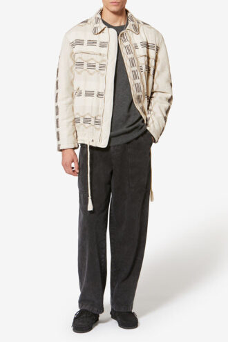 Veste Deyis en jacquard ondulé