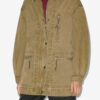 Veste en coton enduit Kimelia