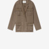 Veste en coton et lin Nevala Veste en coton et lin Nevala