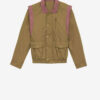 Veste en coton unie Dilwen Veste en coton unie Dilwen