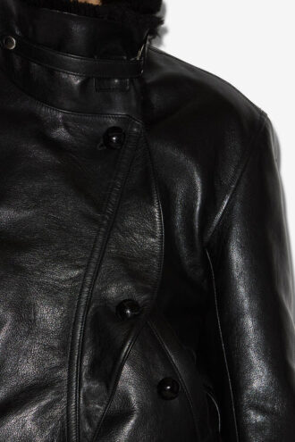 Veste en cuir Briyana