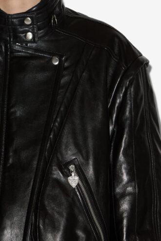 Veste en cuir vintage Carole