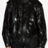 Veste en cuir vintage Carole Veste en cuir vintage Carole