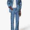 Veste en denim brodée Julian