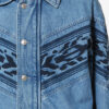 Veste en denim brodée Julian