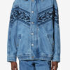 Veste en denim brodée Julian