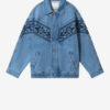 Veste en denim brodée Julian