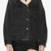 Veste en denim et fausse fourrure Pimia Veste en denim et fausse fourrure Pimia