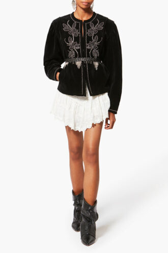 Veste en velours Pietra