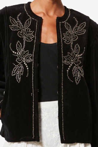 Veste en velours Pietra