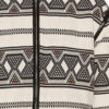 Veste jacquard à motif graphique Nelkis